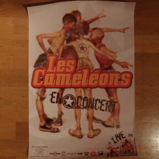 Cameleons - En concert, Poster