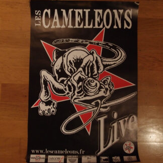 Cameleons - svart, Poster