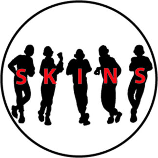Skins - gäng, vit