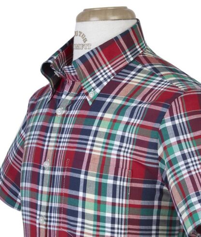 Brutus trimfit – Red madras check - Bild 2