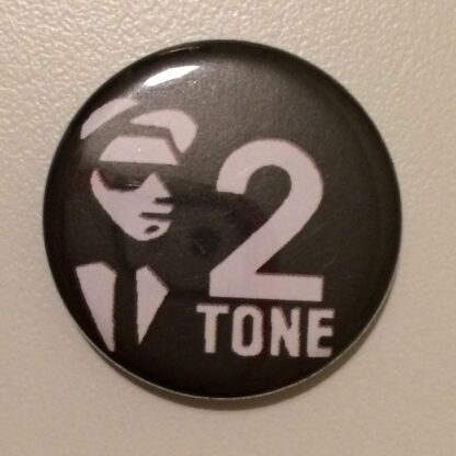 2 tone logga, svart