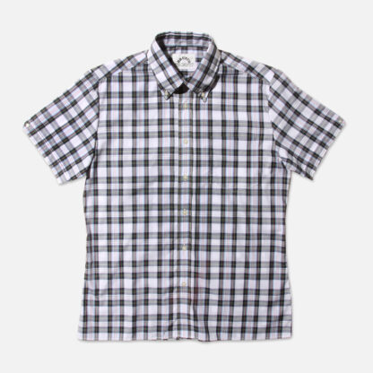 Brutus trimfit - Klassiskt vit tartan