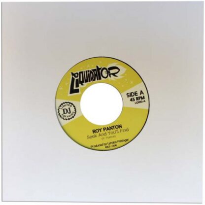 Roy Panton ‎– Seek and you'll find (7")