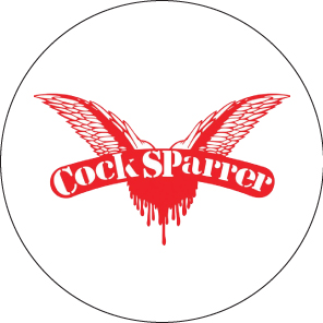 Cocksparrer - logo (vit)