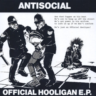 Antisocial – Official Hooligan E.P. (7"EP)