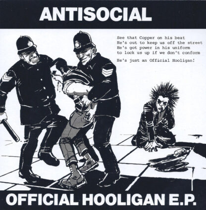 Antisocial – Official Hooligan E.P. (7"EP)